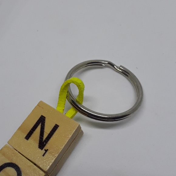 Handmade Name (Noah) keychain - Picture 4 of 4